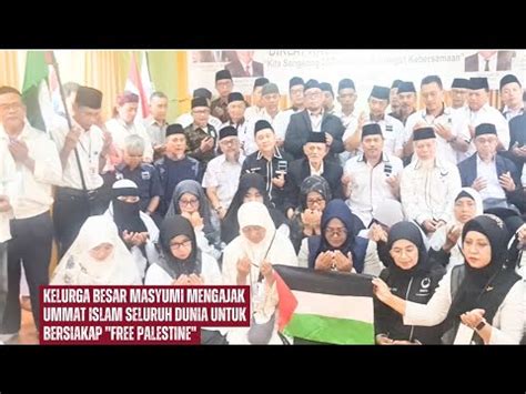 PENUH HARU SIKAP DAN AJAKAN PARTAI MASYUMI KEPADA UMMAT ISLAM UNTUK