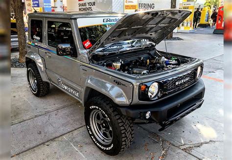 Así Es El Suzuki Jimny Turbo Modificado Para Ser Más Fuerte