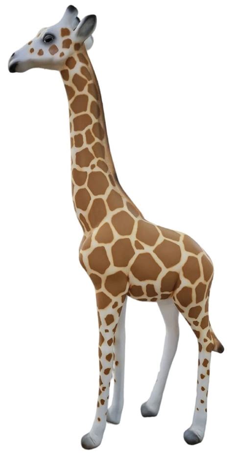 Casa Padrino Luxus Deko Skulptur Giraffe Braun Beige Wei Schwarz