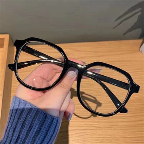 Ready Stock Square Frame Korean Fashion Spec Glasses Matte Frame