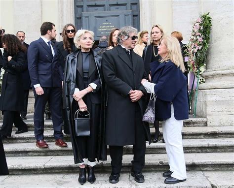 Hubertus of Hohenlohe the son of Ira of Fürstenberg says goodbye to