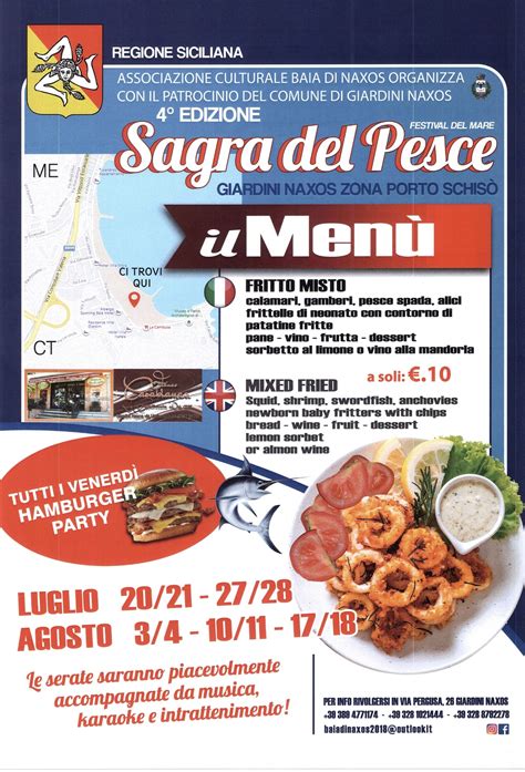 Sagra Del Pesce Visitgiardininaxos