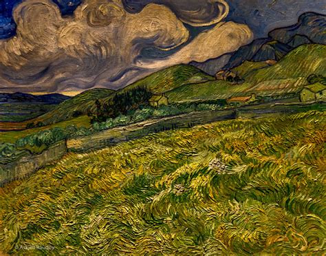 Landscape from Saint Rémy Vincent van Gogh Painting Oil Flickr