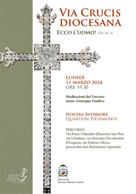 La Via Crucis Diocesana A Nocera Inferiore Il Percorso E Gli Orari