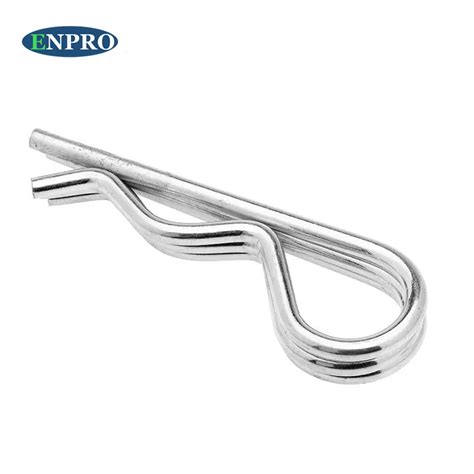 Stainless Steel R Shape Cotter Pin Clips Spring Retaining Wire Hair