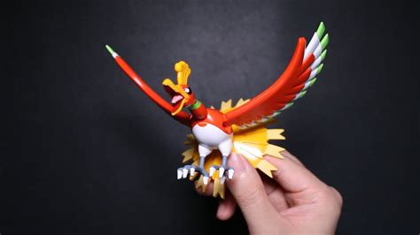 Pokemon PLAMO Select 05 HO OH Build YouTube