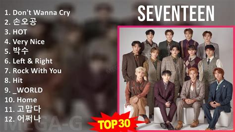 S E V E N T E E N 2024 MIX Lagu Terbaik 2010s Music Top Asian Pop