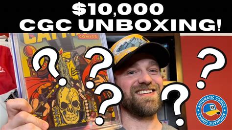 10 000 CGC Comic Unboxing YouTube