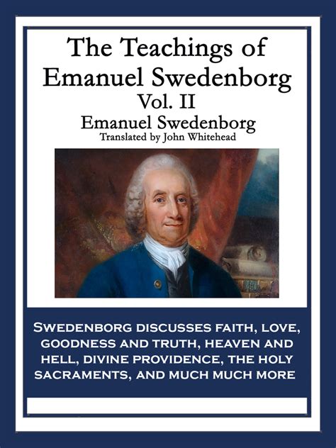 The Teachings of Emanuel Swedenborg Vol. II by Emanuel Swedenborg ...