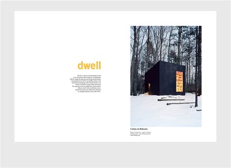 dwell l magazine design :: Behance