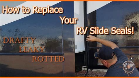 How To Replace Your Rv Slide Seals Rv Living Youtube Rv Rv