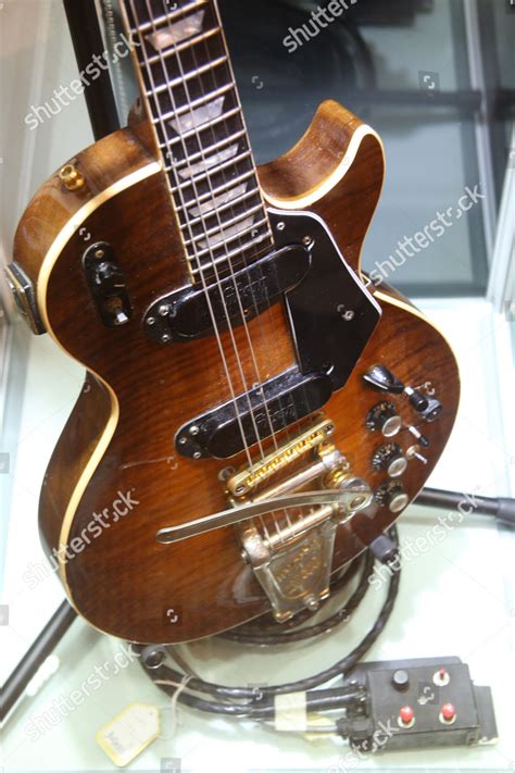 1982 Gibson Les Paul Prototype Recording Editorial Stock Photo Stock