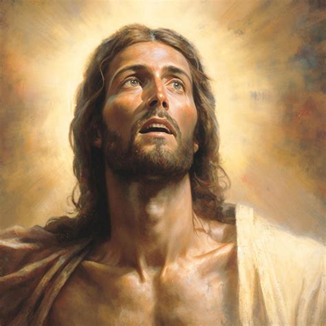 Printable Christian Art Portrait Of Our Lord Jesus Christ