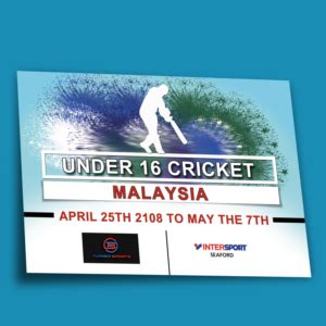 Cricket Flyers | 10 Custom Cricket Flyer Designs