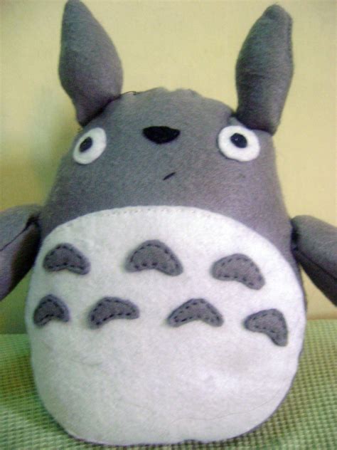 Totoro Plush · A Bear Plushie · Sewing On Cut Out Keep · Creation By