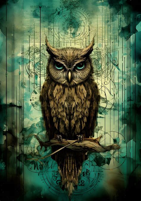 Download Owl Magical Mystical Royalty-Free Stock Illustration Image ...