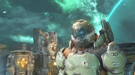 I just love how good the 2016 Praetor Suit looks in this shot. : r/Doom