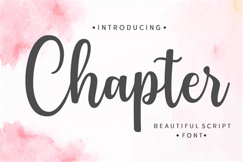 chapter font  andrian dehasta creative fabrica