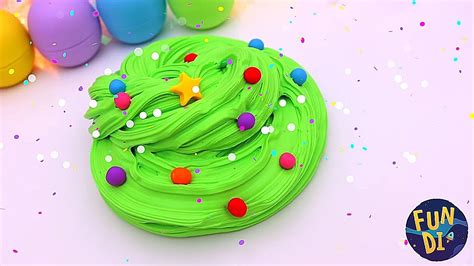 CHRISTMAS SLIME 🎄 НОВОГОДНИЙ ЛИЗУН ЗА 5 МИНУТ ⚡ КАК СДЕЛАТЬ ...