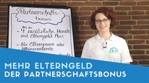 Elterngeld Partnerschaftsbonus So Gehts Youtube