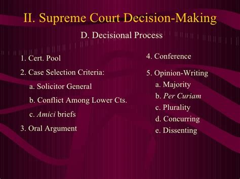 Law And The Supreme Court