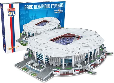 Olympique Lyon Groupama Stadium 3D stadion puzzel - 1891 Shop