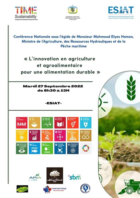 Conférence Linnovation en agriculture et agroalimentaire pour une