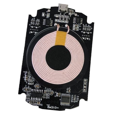 Qi Wireless Charger PCBA Circuit Board With Qi Standard Coil DIY