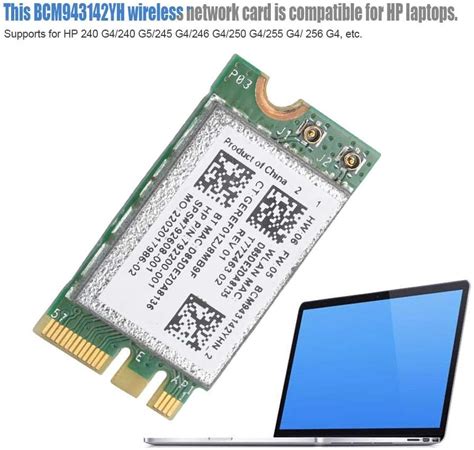 Network Card Module BCM943142YH Wireless Network Card 150Mbps NGFF M 2