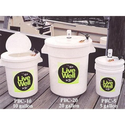 Marine Metal Pbcc 10 Aerator Fishing Bait Bucket