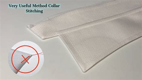 Collar Stitch Useful And Simple Methods For Perfect Shirt Collar