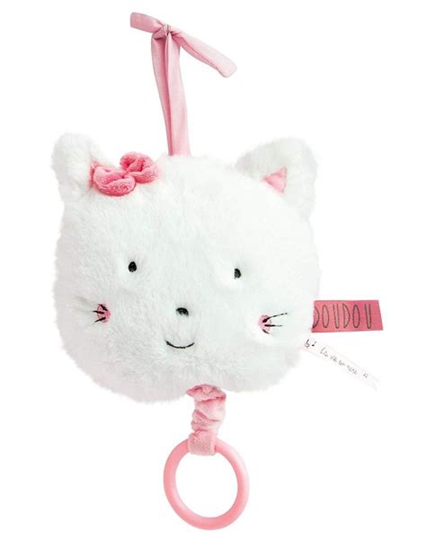 Doudou et Compagnie Aussi Doux Boîte à Musique Chat Kids accessories