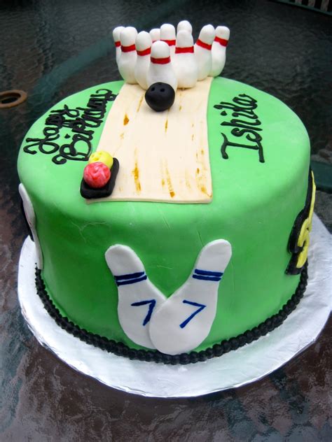 Bowling Birthday Cake - CakeCentral.com