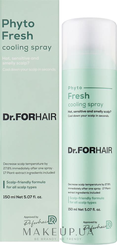 Dr.FORHAIR Phyto Fresh Cooling Spray - Освежающий спрей для кожи головы ...