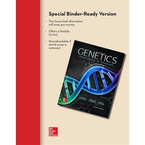 Loose Leaf Genetics From Genes To Genomes With Connect Access Card