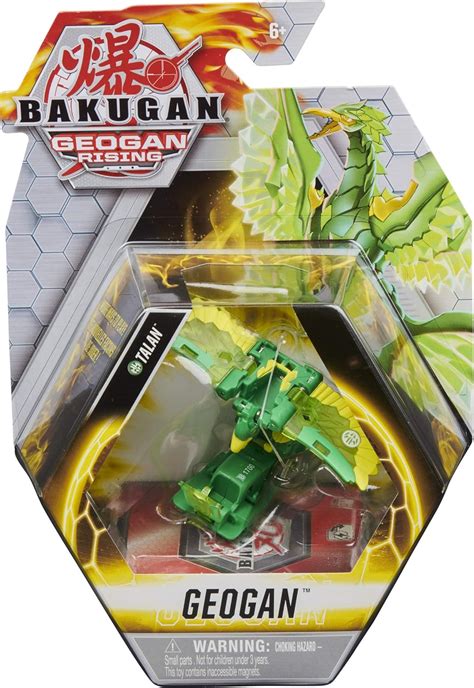 Amazon.com: Bakugan Geogan Rising 2021 Ventus Talan Geogan Collectible ...