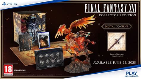 Final Fantasy Xvi Square Enix Rivela I Contenuti Di Deluxe E Collectors Edition