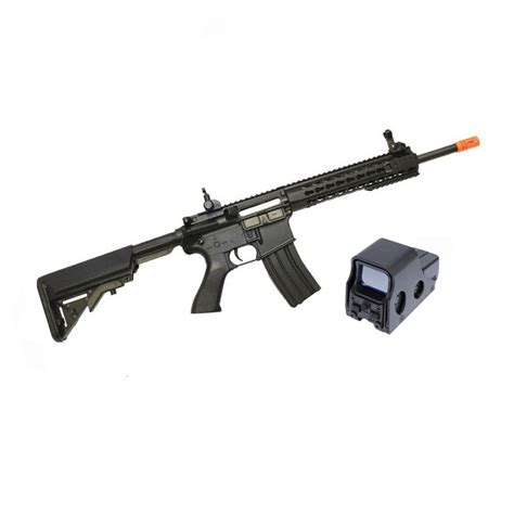 Rifle Airsoft M A Cm Cyma Red Dot Mira Holografica Red Green