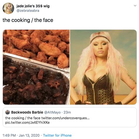 Nicki Minaj | The Cooking. The Face. | Know Your Meme