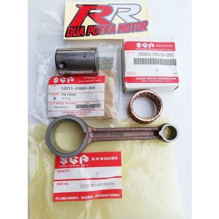 Jual Conroad Conrod Connecting Conecting Road Kit Stang Seher Piston