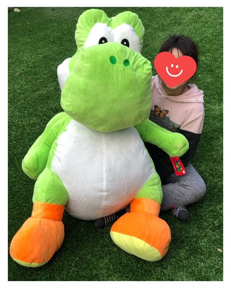 Nintendo 4ft Super Mario Cute Yoshi Dinosaur Jumbo Soft Plush Doll