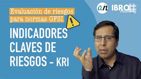 Indicadores Claves De Riesgos Kri Youtube