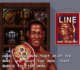 Ending For Riddick Bowe Boxing St Run Super Nes