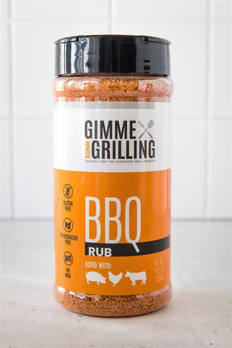 Bbq Rub 105 Ounce Gimme Some Grilling