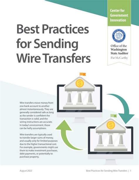 Best Practices For Sending Wire Transfers Pdf