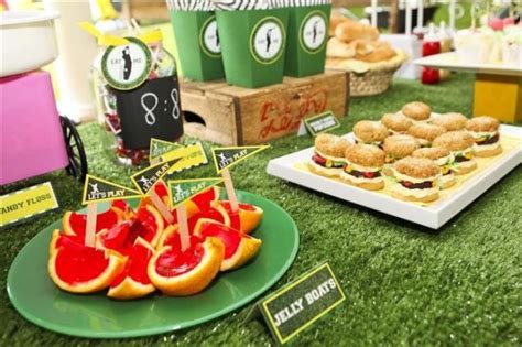 Cricket Theme Party Ideas With A 7 Course Meal Menu Cricket Party