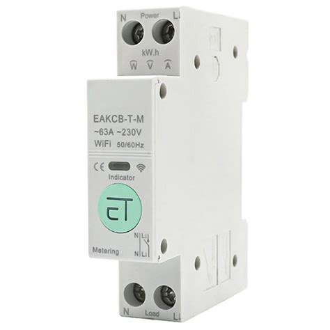 Mcb Smart Circuit Breaker Protection Energy Metering Is Compatible With