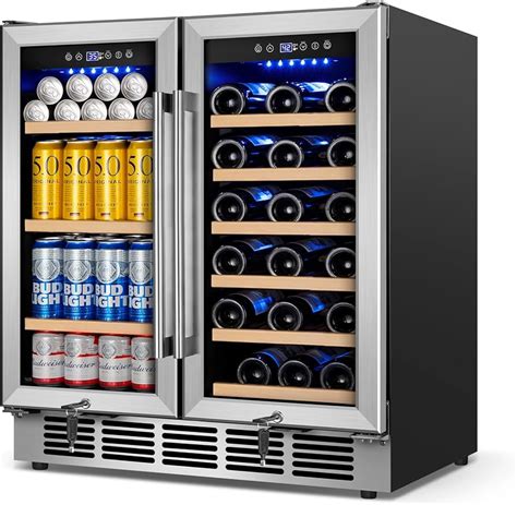 Calefort 30 Dual Zone 33 Wine Bottles 100 Cans Beverage 43 Off