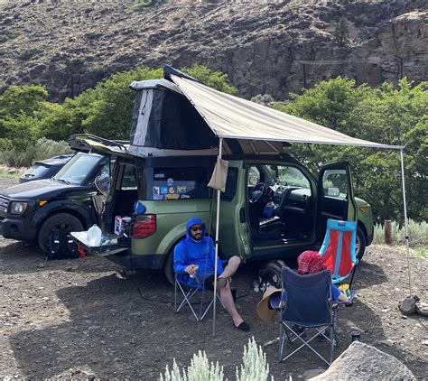 Finally Got An Awning On The Ecamper Hondaelement