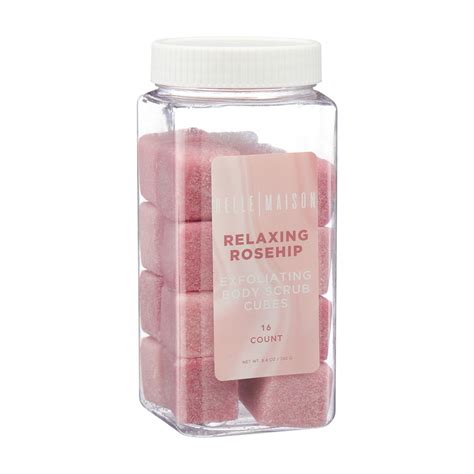 Belle Maison Exfoliating Body Scrubs Cubes Rosehip